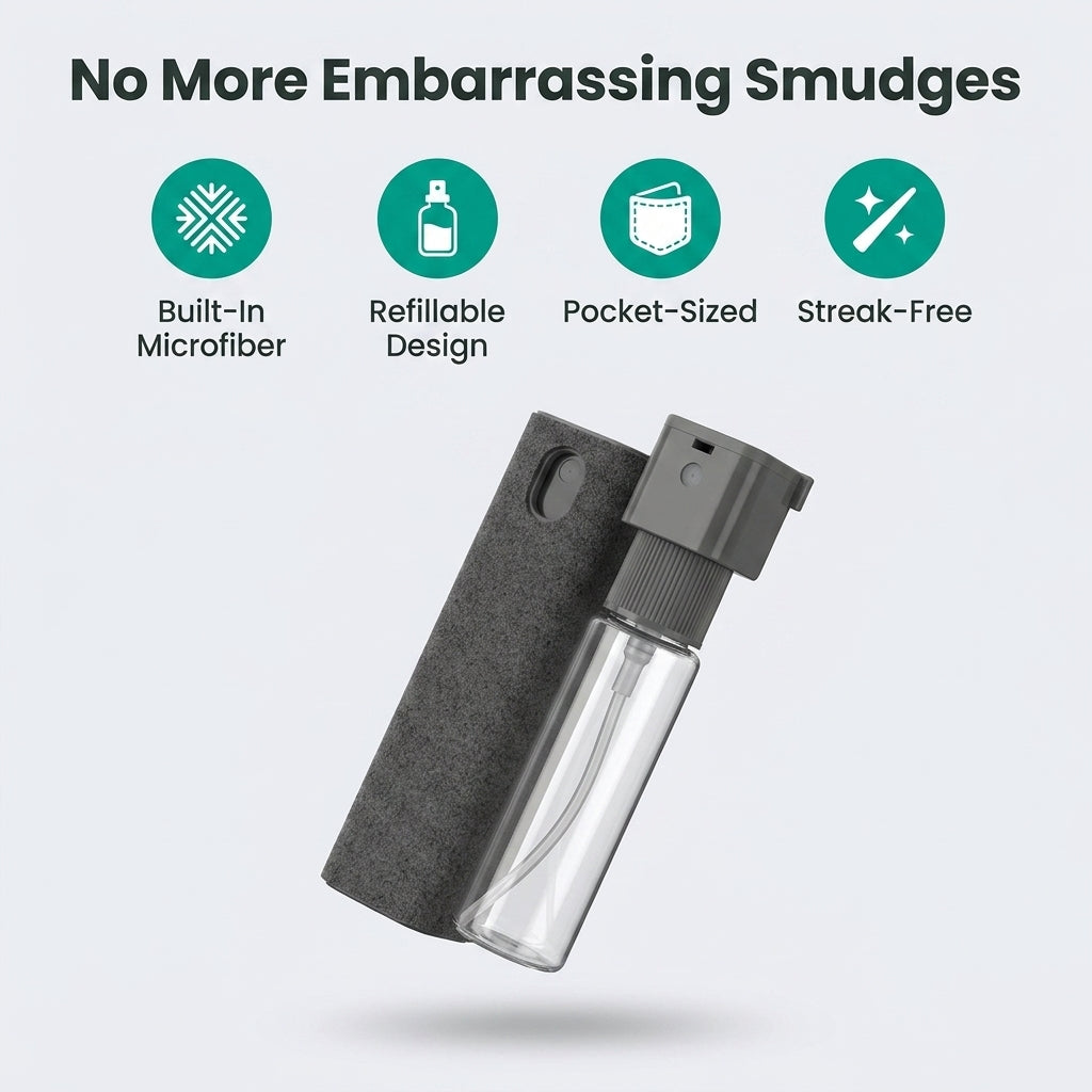 Portable Screen Cleaner — Clear Screens Without Carrying Wipes