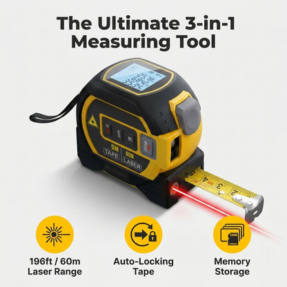 Digital Laser Measuring Tool — Measure Faster Without Second-Guessing Every Cut