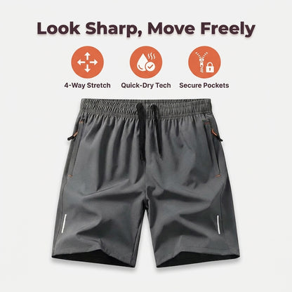 5-Pack Quick-Dry Athletic Shorts — Stay Cool Without Looking Too Casual