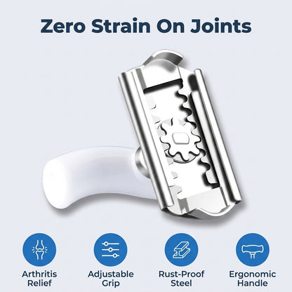 Adjustable Grip Jar Opener — Open Tight Lids Without Hand Strain