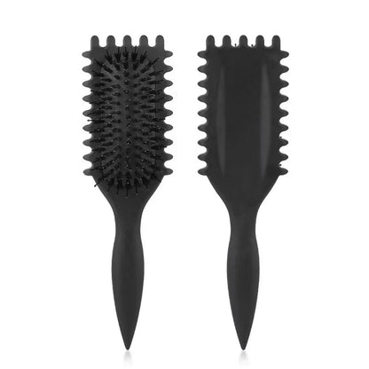 Anti-Frizz Curl Styling Brush — Defined Curls Without Frizz Or Pulling