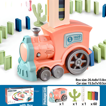 Domino Train Toy — Screen-Free Learning Through Colourful Chain Reactions