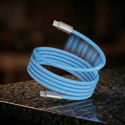 Magnetic Anti-Tangle Charging Cable — Fast Charging Without The Cable Clutter
