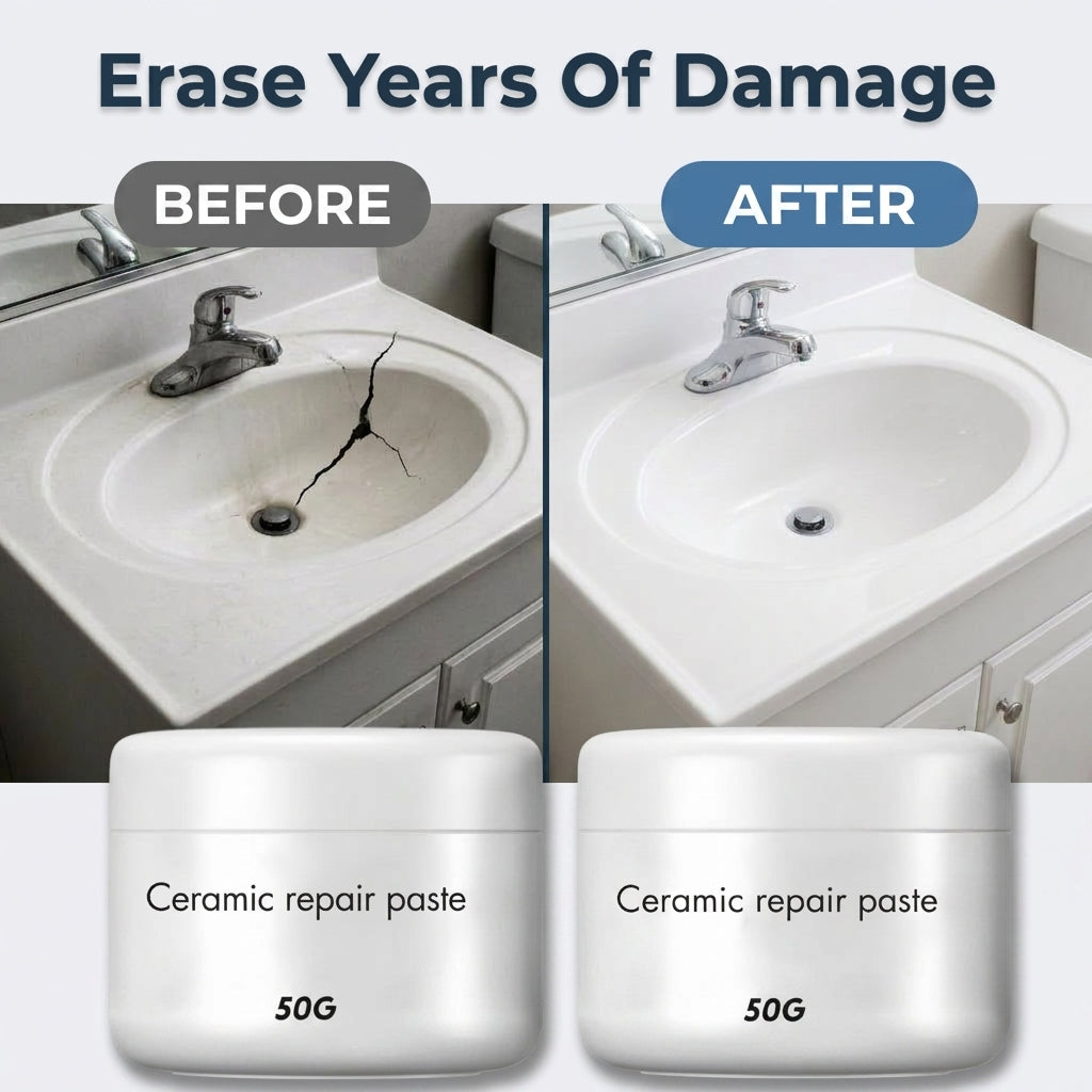 Ceramic Repair Paste — Fix Cracks Without Replacing Surfaces