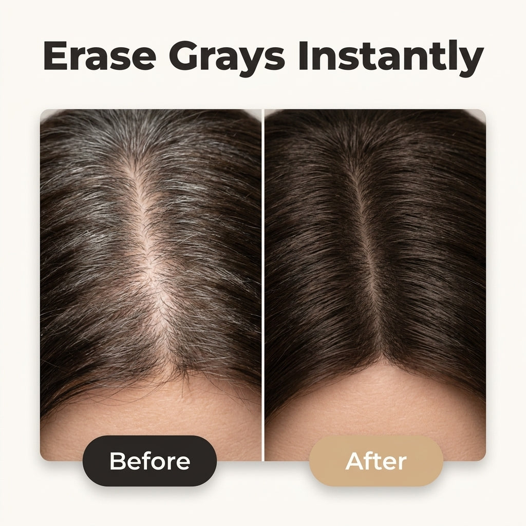 Root Touch-Up Powder — Cover Grays & Sparse Roots In Seconds Without Messy Sprays