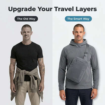 Convertible Backpack Hoodie — Warm When You Need It, Hands-Free When You Don’t