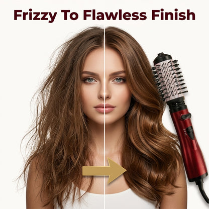 3-in-1 Blowout Hairbrush — Smooth Salon-Style Hair Without Complicated Styling