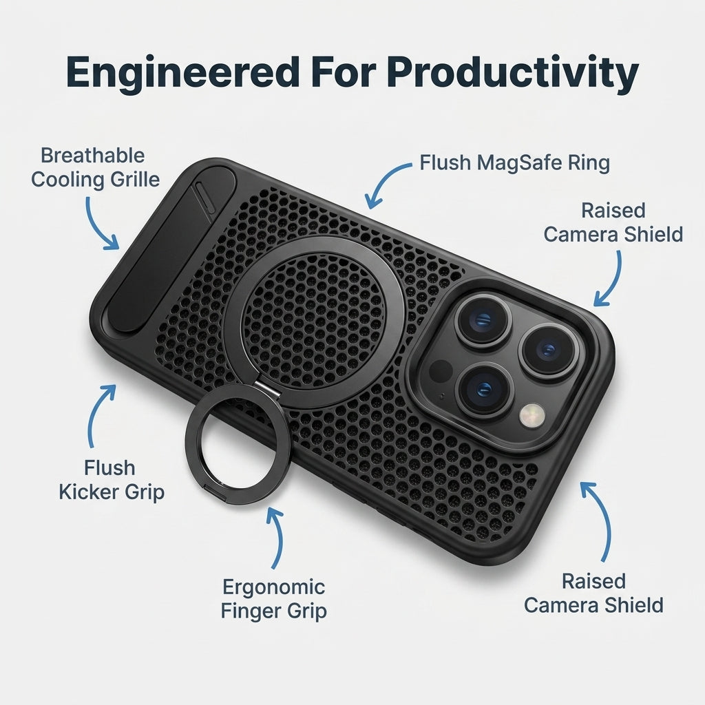 Magnetic Cooling iPhone Case — Protect Your Phone Without Bulky Weight