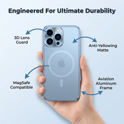 Alloy Magnetic iPhone Case — Strong Protection Without Bulky Weight