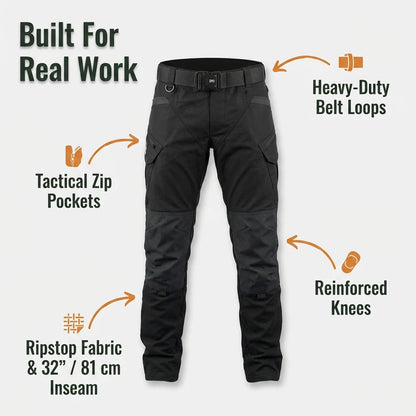 Heavy Duty Work Pants — Built Tough For Work, Movement & Everyday Wear