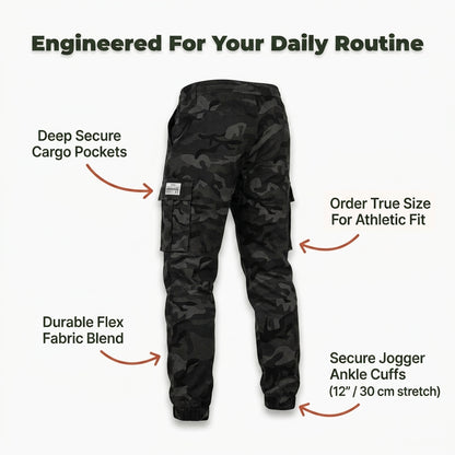 Casual Camo Work Pants — Practical Storage Without Bulky Workwear