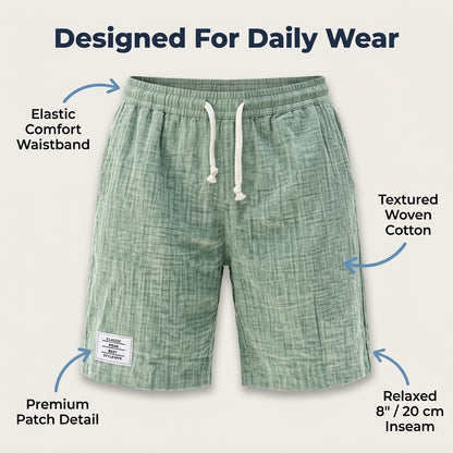 Relaxed Fit Casual Shorts — Easy Summer Comfort Without Stiff Pants