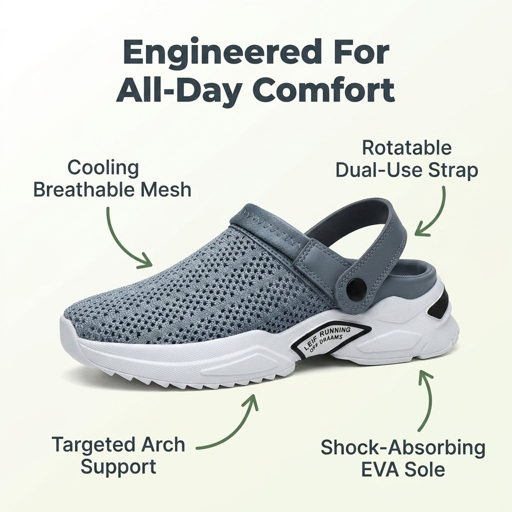Breathable Summer Sandals — Cool Comfort Without Heavy Shoes