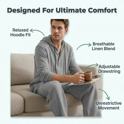 Men’s Hooded 2-Piece Set — Complete Casual Outfit Without Overthinking What To Wear