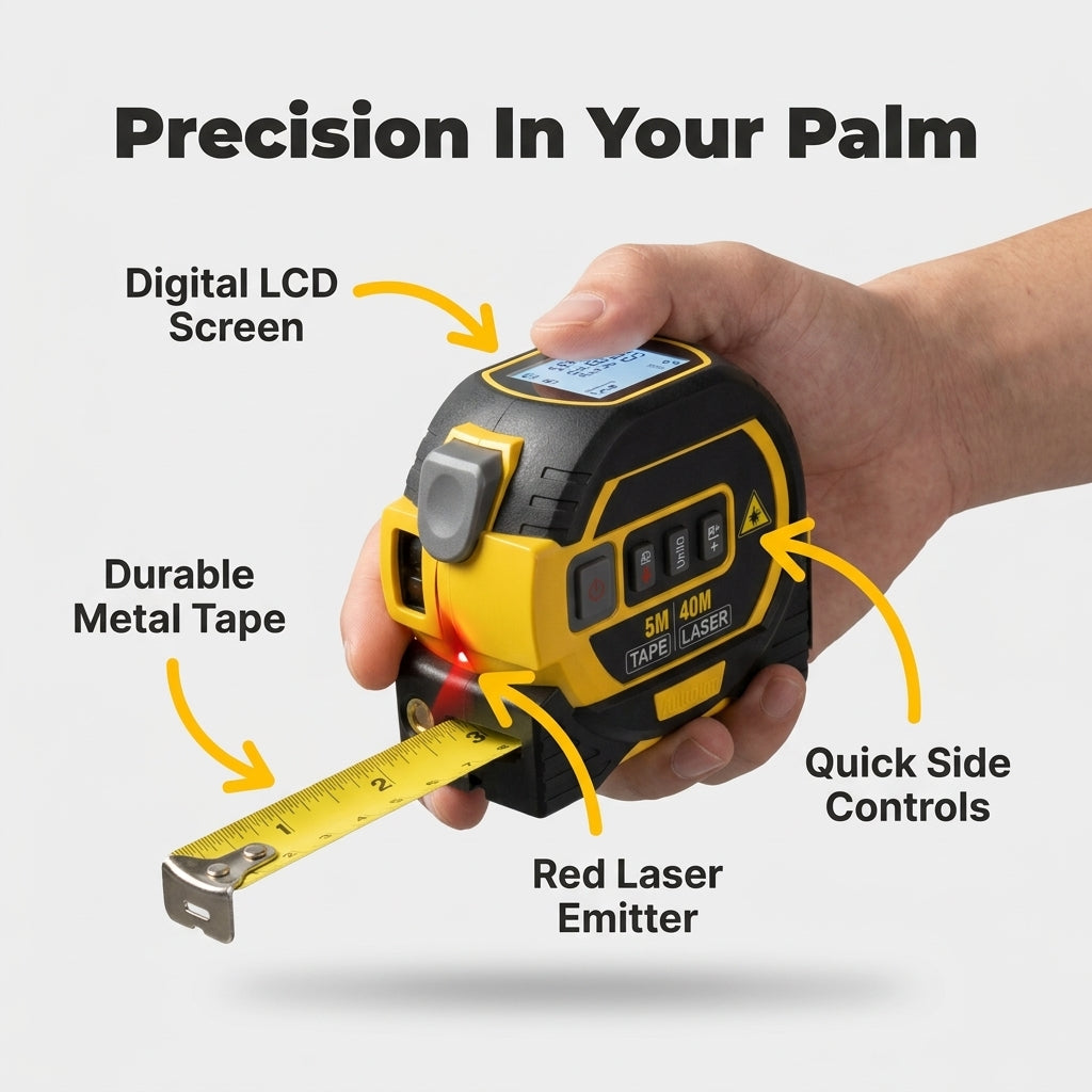 Digital Laser Measuring Tool — Measure Faster Without Second-Guessing Every Cut