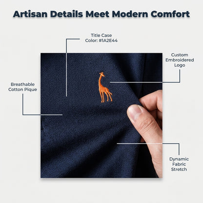 Embroidered Short-Sleeve Polo — Clean Summer Style Without Heavy Layers