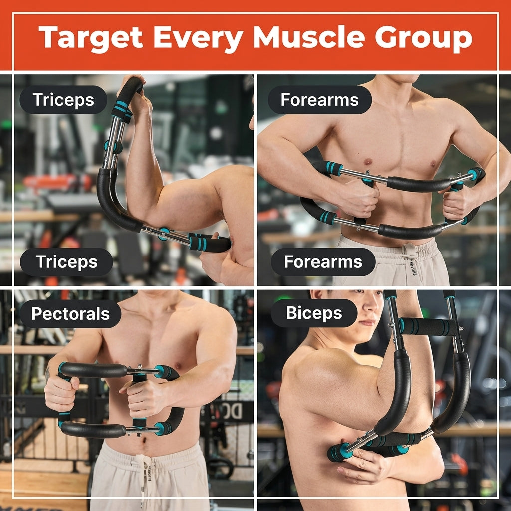 Adjustable Arm Trainer — Upper Body Training Without Bulky Gym Equipment