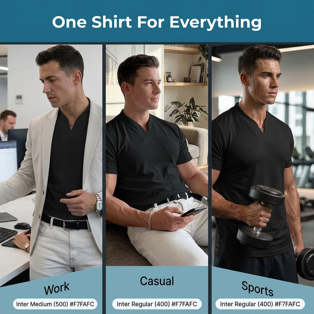 Short-Sleeve Fitness T-Shirt — Stay Cool Without Looking Too Casual