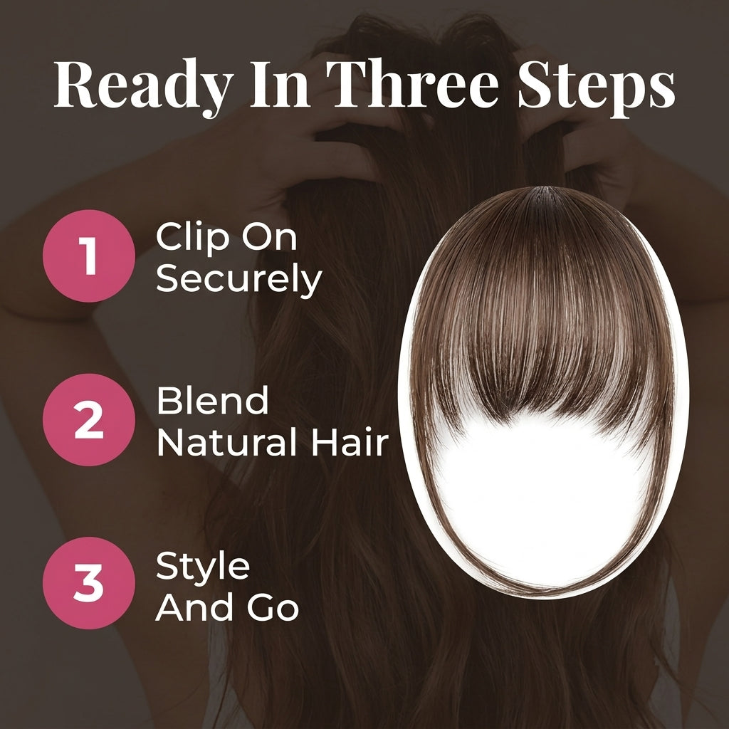 Clip-On Bangs — Change Your Look Without Cutting Your Hair