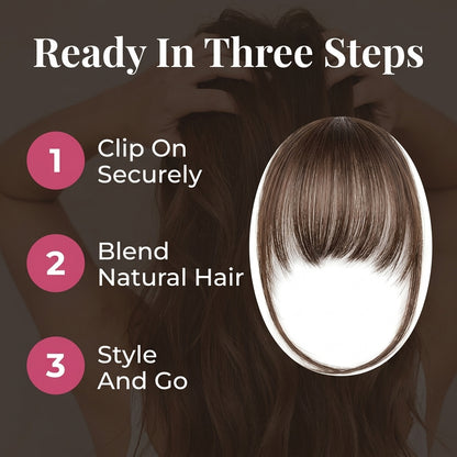 Clip-On Bangs — Change Your Look Without Cutting Your Hair