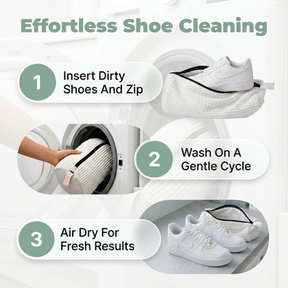 Shoe Washing Bag — Deep-Clean Shoes Without Scrubbing By Hand
