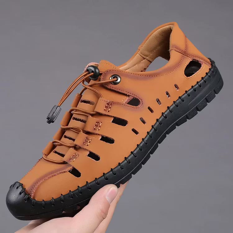 Casual Leather Sandals — Cool Summer Comfort Without Heavy Shoes