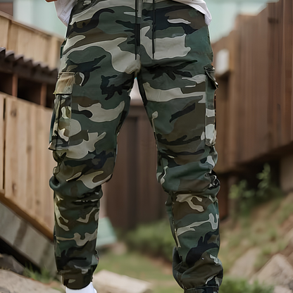 Casual Camo Work Pants — Practical Storage Without Bulky Workwear