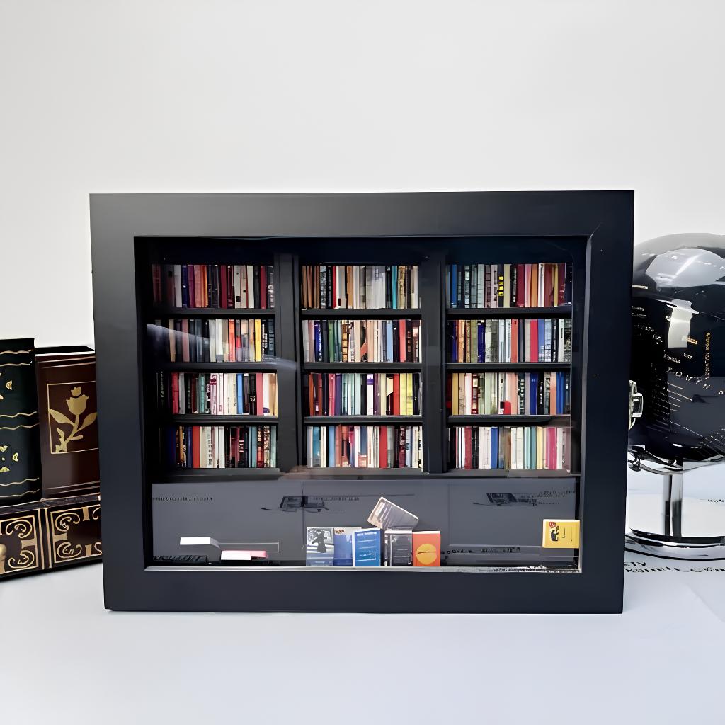 Miniature Anxiety Bookshelf — A Satisfying Reset Ritual For Restless Hands