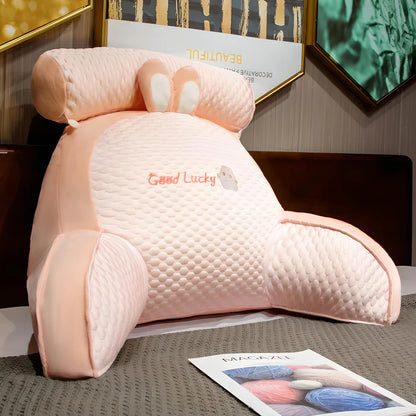 Back & Neck Comfort Pillow — Comfortable Lounging Without Stacking Pillows