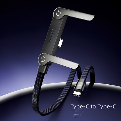 2-in-1 Fast Charging Cable — Charge Your Phone Without Holding It Up