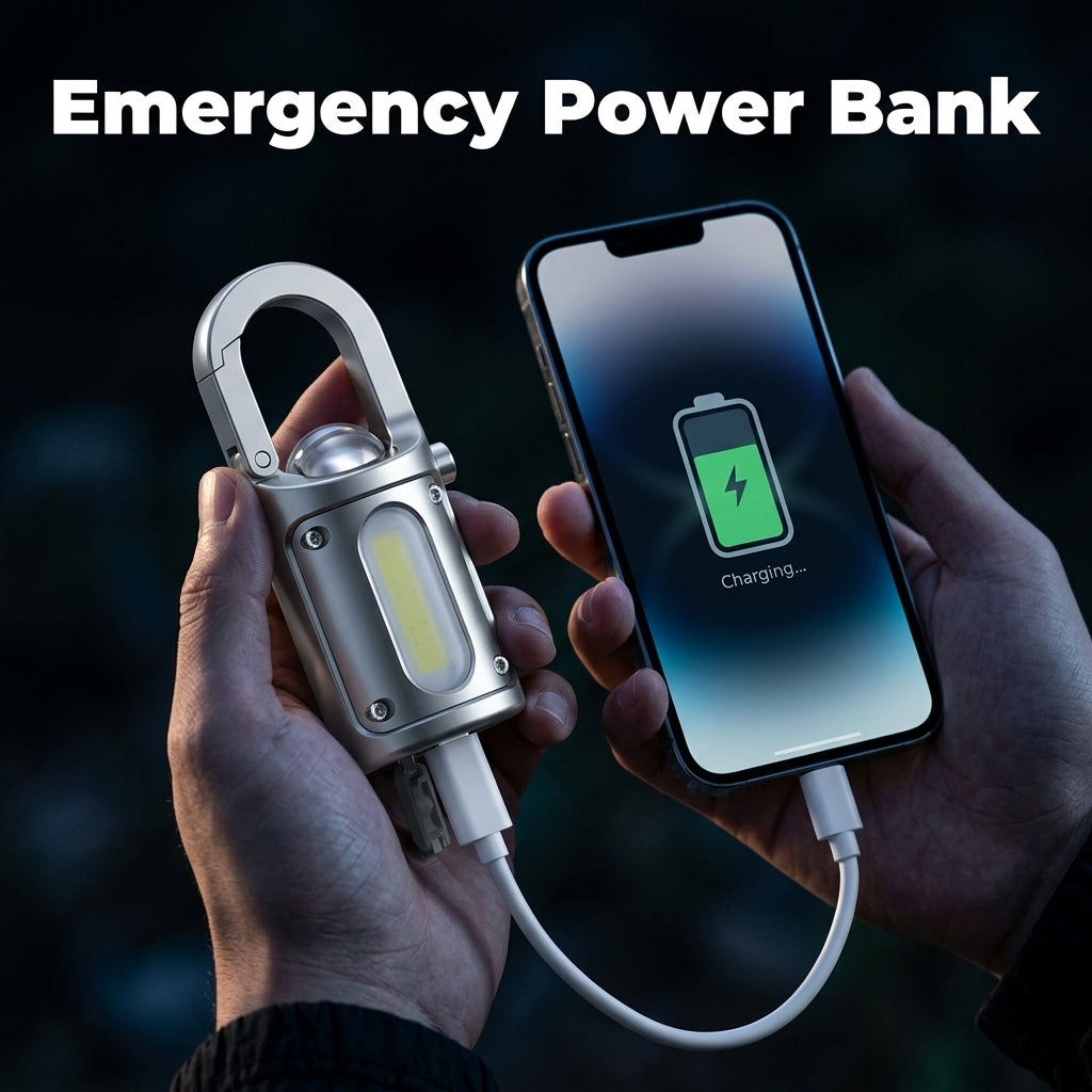 Rechargeable Mini Keychain Flashlight — Powerful Everyday Lighting Without Carrying A Bulky Torch