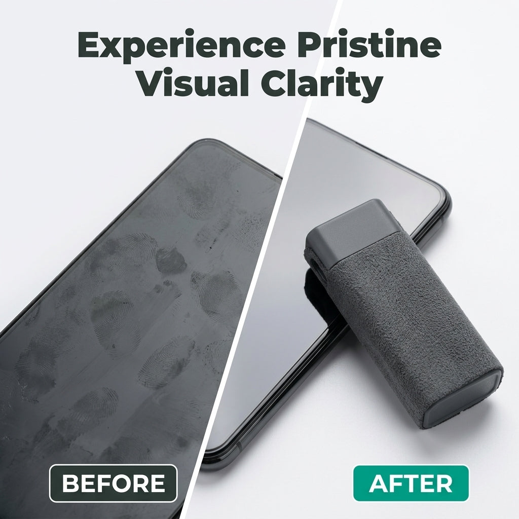 Portable Screen Cleaner — Clear Screens Without Carrying Wipes