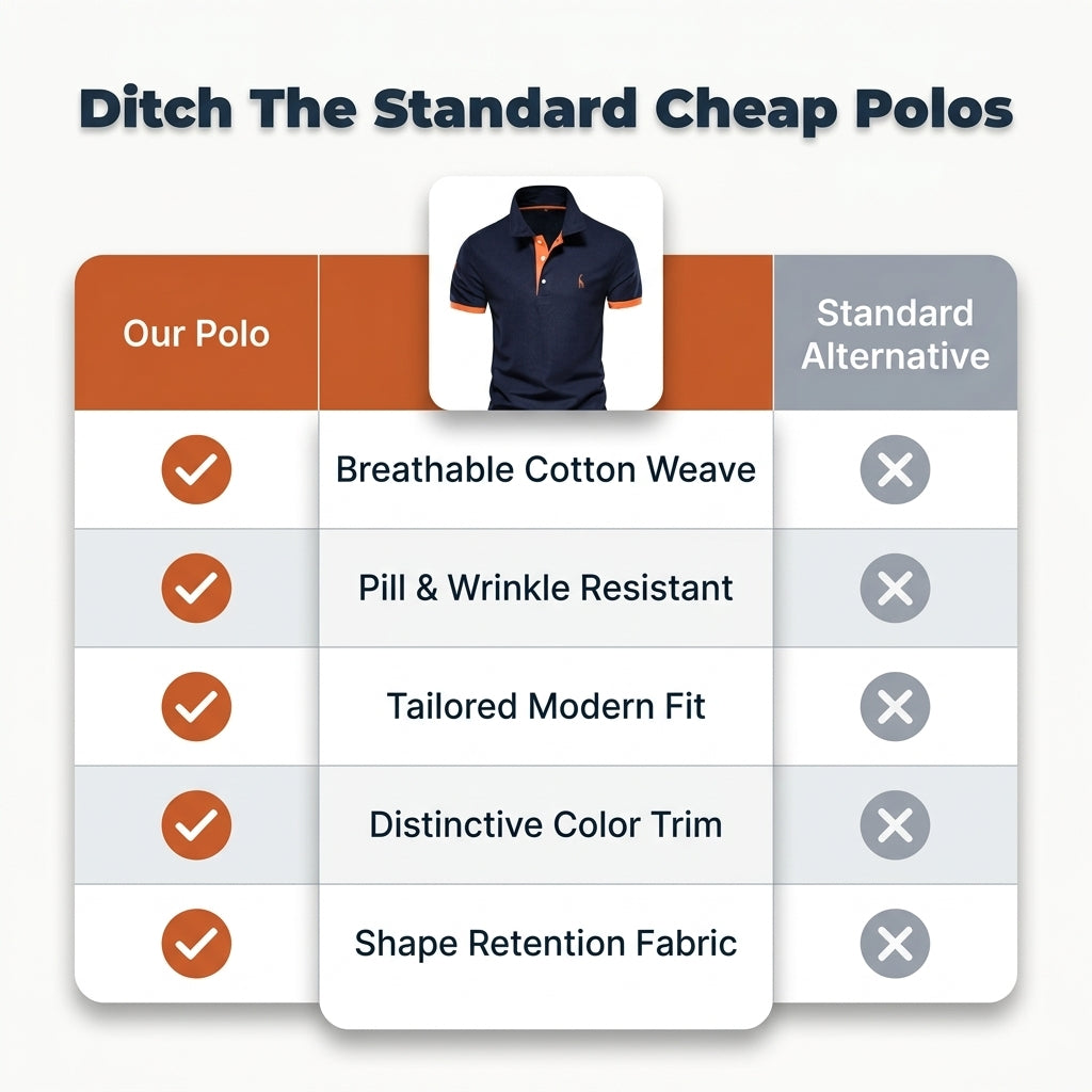 Embroidered Short-Sleeve Polo — Clean Summer Style Without Heavy Layers