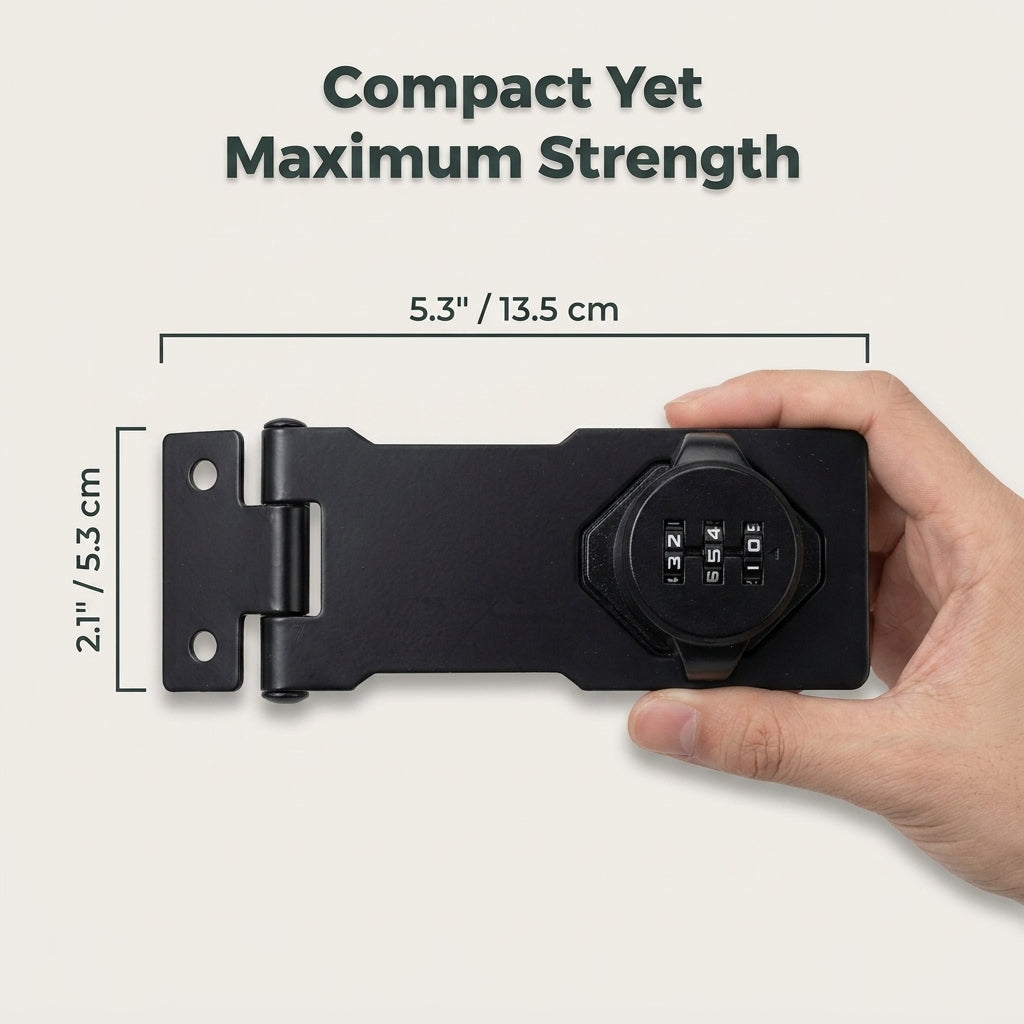 Heavy-Duty Combination Gate Lock — Secure Outdoor Spaces Without Keys
