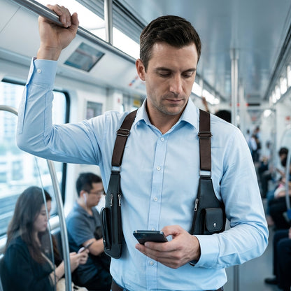 Adjustable Underarm Shoulder Bag — Carry Daily Essentials Without Bulky Bags