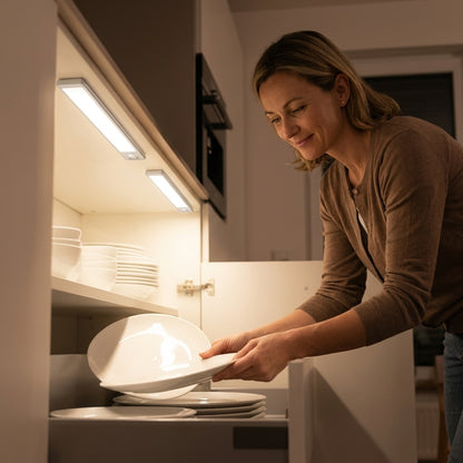 LED Motion Sensor Light — Automatic Light Without Wiring Or Switches