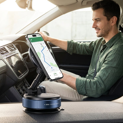 360° Foldable Magnetic Car Phone Mount — Stable Phone Viewing Without Bulky Holders