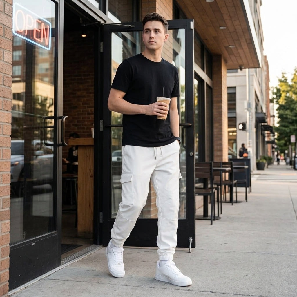 Stretch Cargo Joggers — Streetwear Style Without Stiff Pants