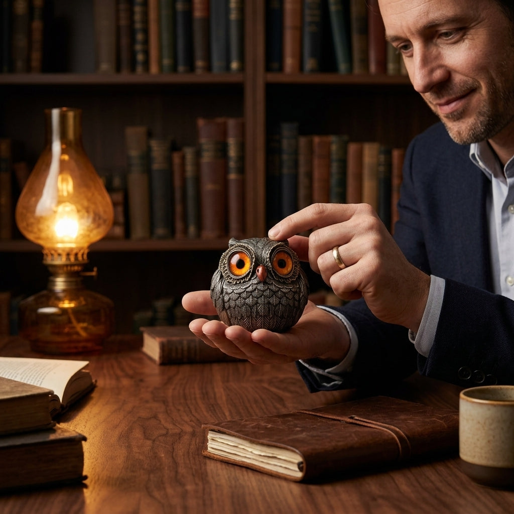 Lucky Owl Guardian Statue — A Symbolic Touch Of Wisdom, Protection & Good Fortune
