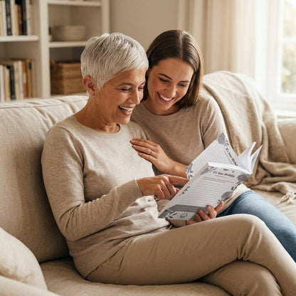 Mom Memory Journal — Preserve Her Stories Before They’re Forgotten