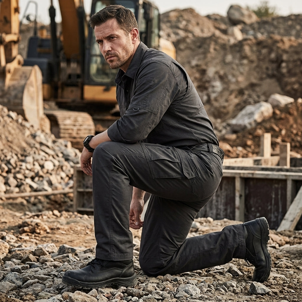 Men’s Waterproof Utility Pants — Outdoor Protection Without Stiff, Heavy Pants