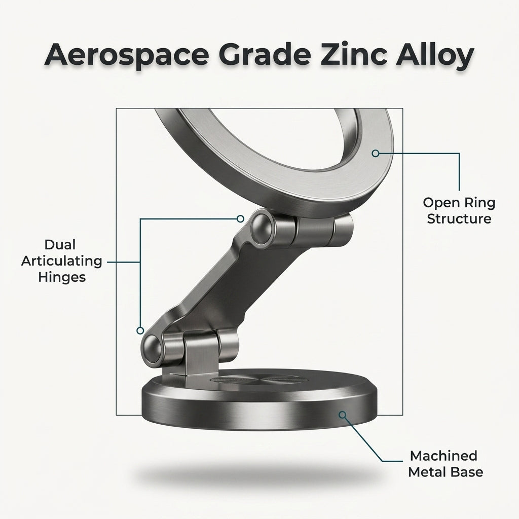 Premium Magnetic Phone Holder — Secure Phone Viewing Without Bulky Mounts