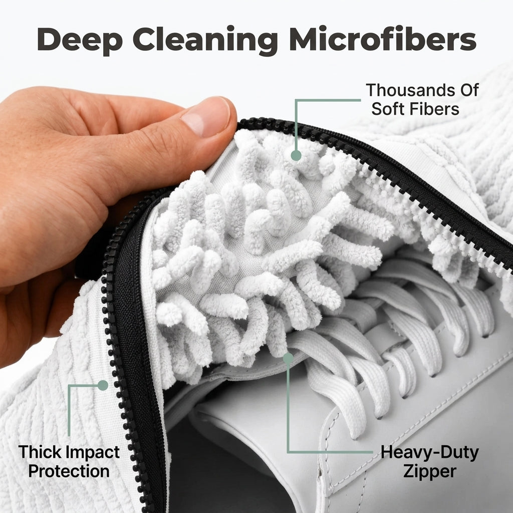 Shoe Washing Bag — Deep-Clean Shoes Without Scrubbing By Hand