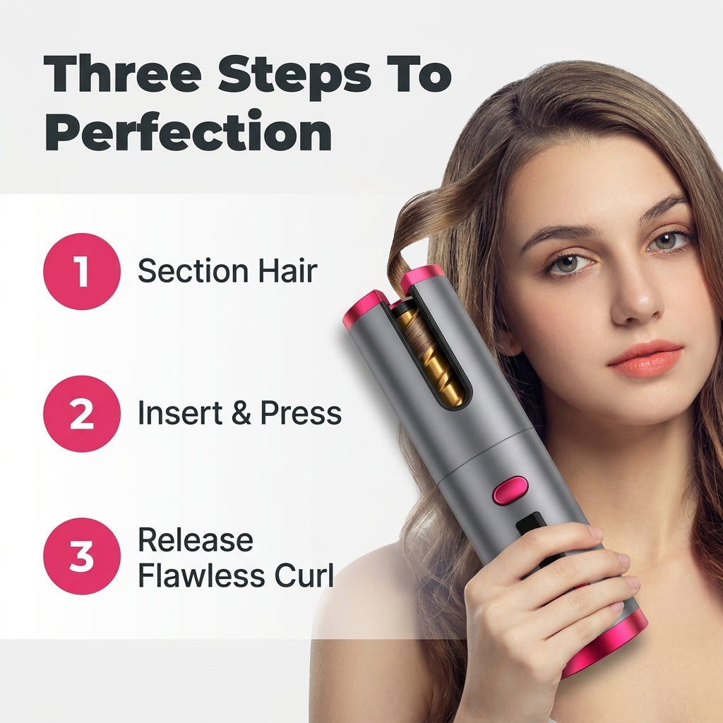 Cordless Hair Curler — Effortless Curls Without Salon Time