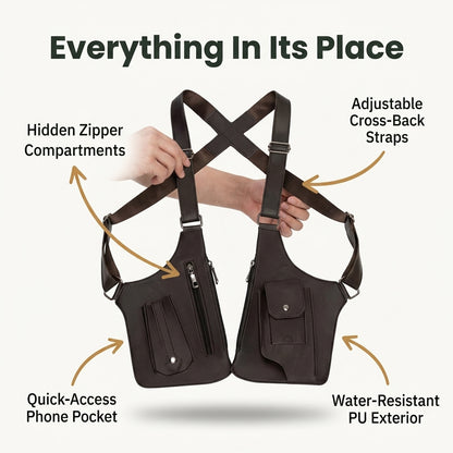 Adjustable Underarm Shoulder Bag — Carry Daily Essentials Without Bulky Bags