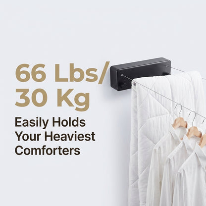 Retractable Clothesline — Dry More Laundry Without Losing Space