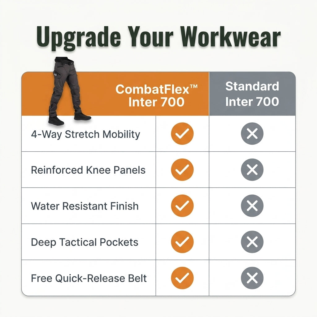 Heavy Duty Work Pants — Built Tough For Work, Movement & Everyday Wear