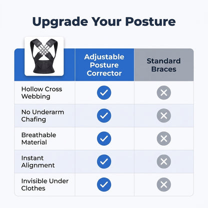 Posture Support Corrector Belt — Improve Alignment Without Bulky Back Braces