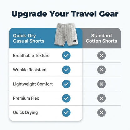 Men’s Everyday Comfort Shorts — Lightweight Fit For Summer Plans
