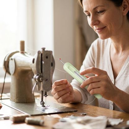 Needle Threader & Cutter Duo — Thread Needles & Trim Cleanly Without Frustration